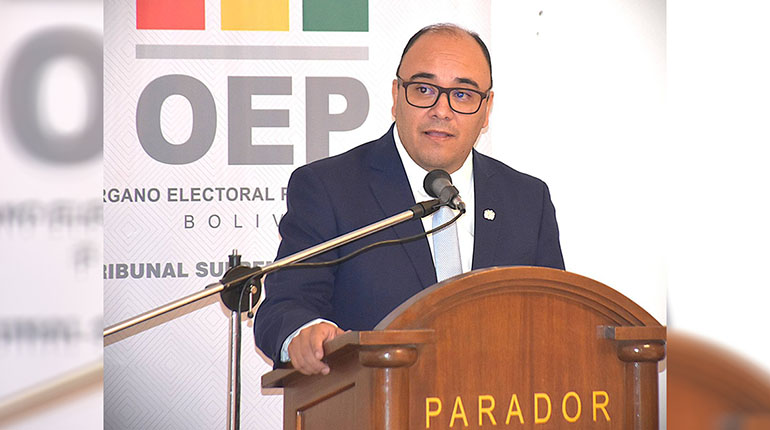TSE confirma entrega de credenciales y descarta segunda vuelta en La Paz