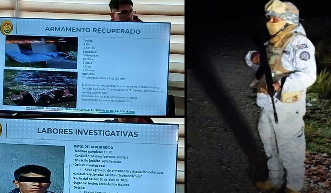 Militares y grupo criminal ligado a la minería ilegal planearon robo a la Armada