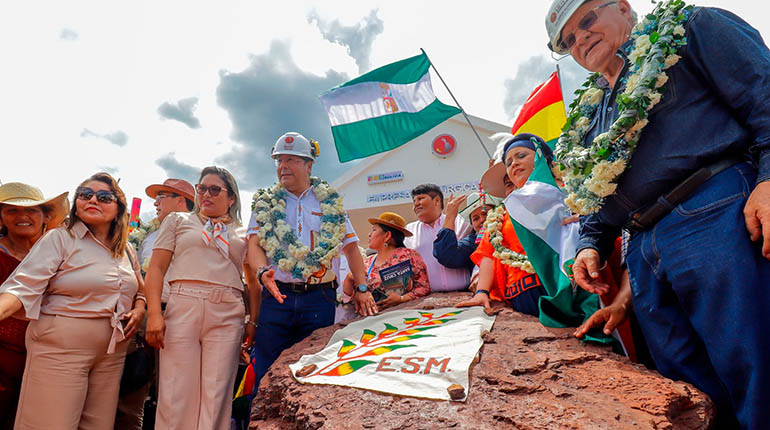 Empresa Mutún presenta querella contra Luis Arce por daño económico al Estado