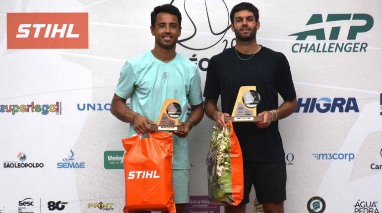 Hugo Dellien termina una gran semana en Brasil y logra un subcampeonato