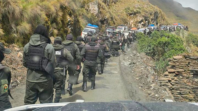 AJAM denuncia ataque armado contra operativo en área minera de Sorata