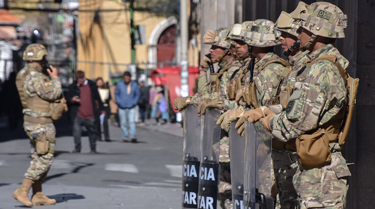 FFAA, alertan de “grupos irregulares con armamento bélico”