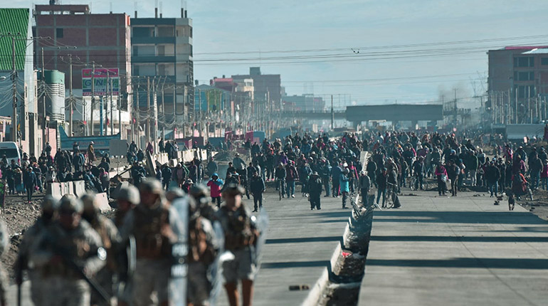 Violencia de bloqueadores impide habilitar el corredor humanitario