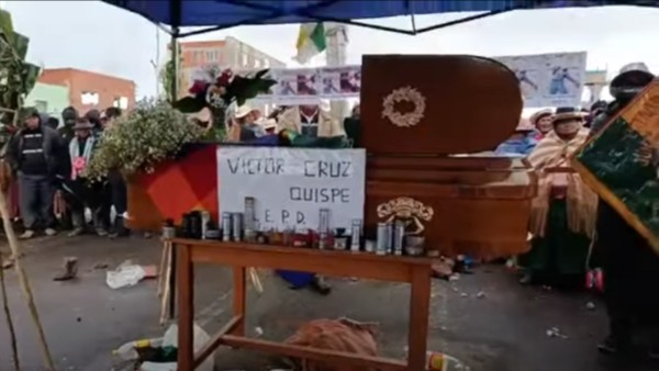 Policía: Según datos preliminares, el disparo que mató a joven en Vilaque salió del lado de los bloqueadores