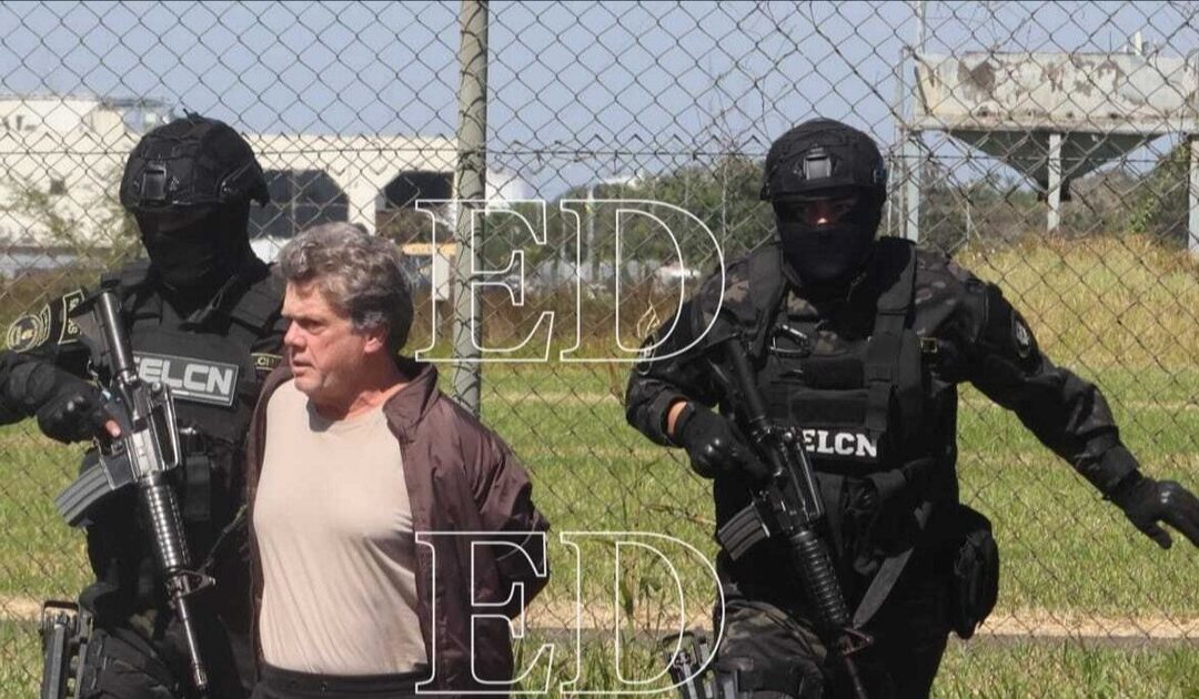 Bajo fuerte dispositivo de seguridad trasladan a capo del PCC a Brasil