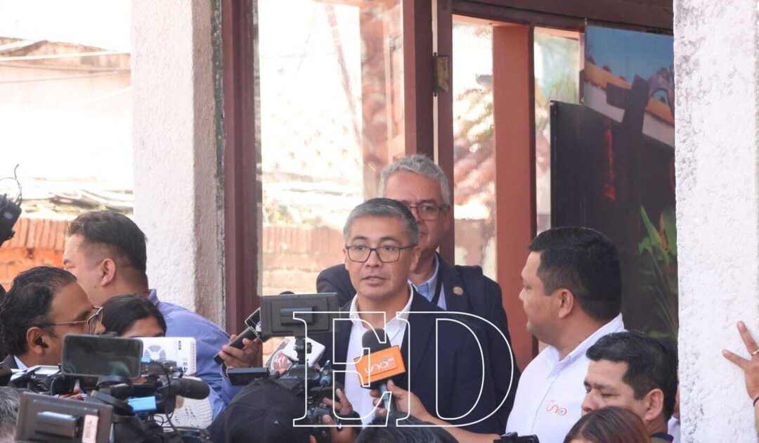 El presidente Rodrigo Paz no logró acudir a la reunión con los cívicos en Santa Cruz