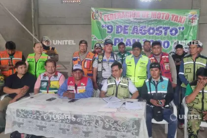 Mototaxistas de Santa Cruz anuncian paro indefinido con bloqueo de carreteras desde el 5 de mayo