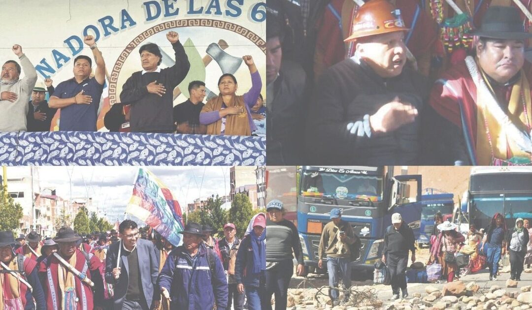Grupos evistas exigen la renuncia de Paz; los acusan de impulsar golpe de estado