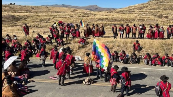 Ocho países expresan preocupación por crisis en Bolivia y respaldan al Gobierno ante bloqueos