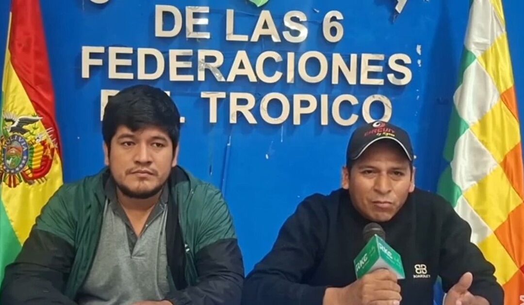 Cocaleros del Trópico de Cochabamba mantienen bloqueos y tildan de traidor a Argollo