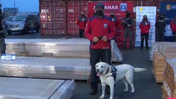 Chile incauta 1.080 toneladas de madera impregnada con droga, el cargamento venía de Bolivia