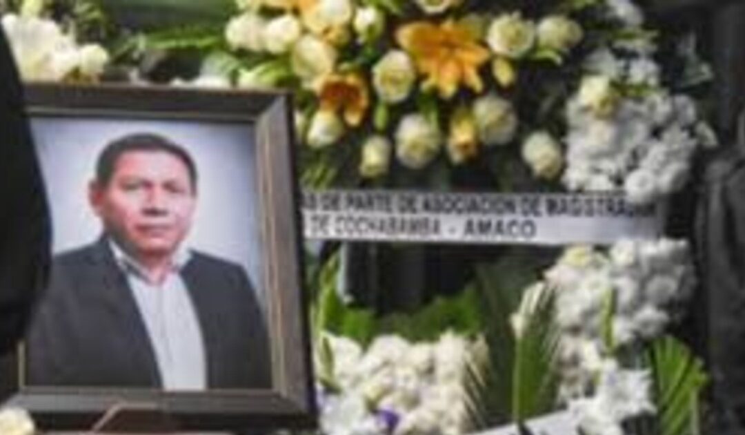 A 48 días del crimen del magistrado Claure, Saucedo acusa al Gobierno de minimizar el caso