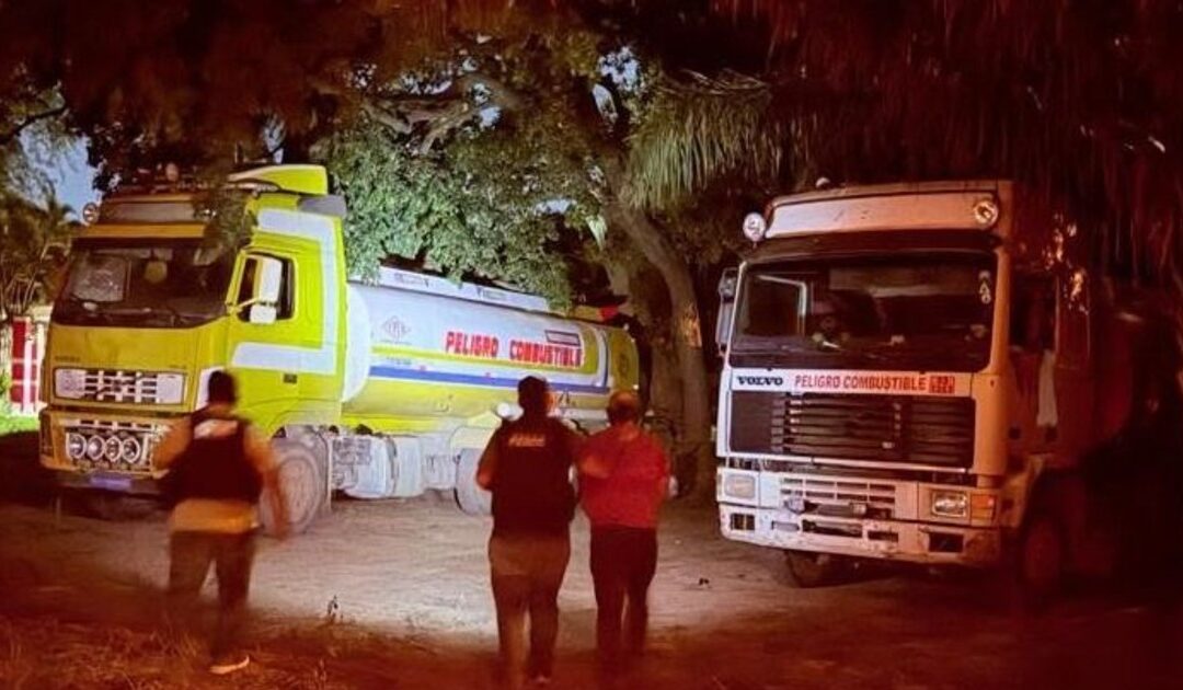 Descubren una red de desvío de diésel; hay aprehendidos y cisternas incautadas