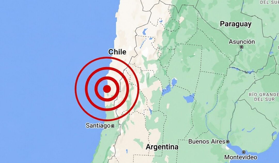 Chile: sismo de magnitud 4,3 en la región de Atacama