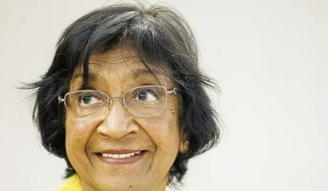 La jurista sudafricana Navanethem «Navi» Pillay es Premio Nobel de la Paz 2026