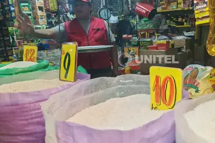 Comerciantes reportan incremento del precio de las verduras y el arroz en mercados del eje central